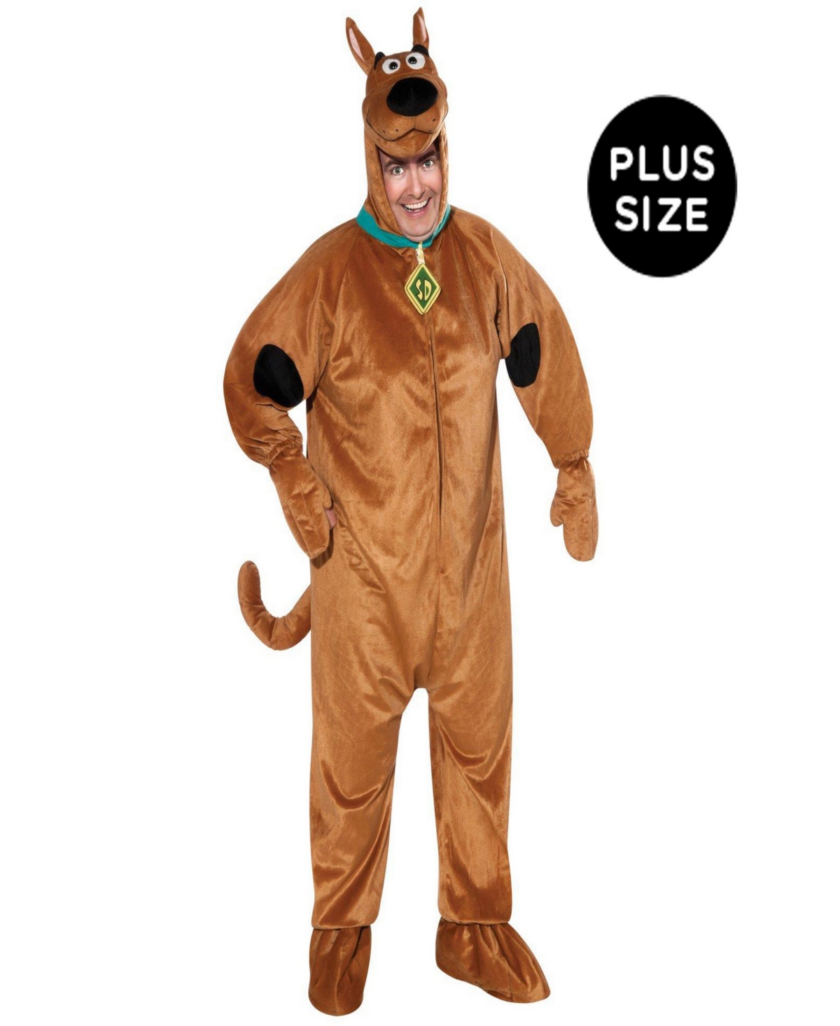 Buy Seasons Men's Scooby-Doo Plus Costume - Brown