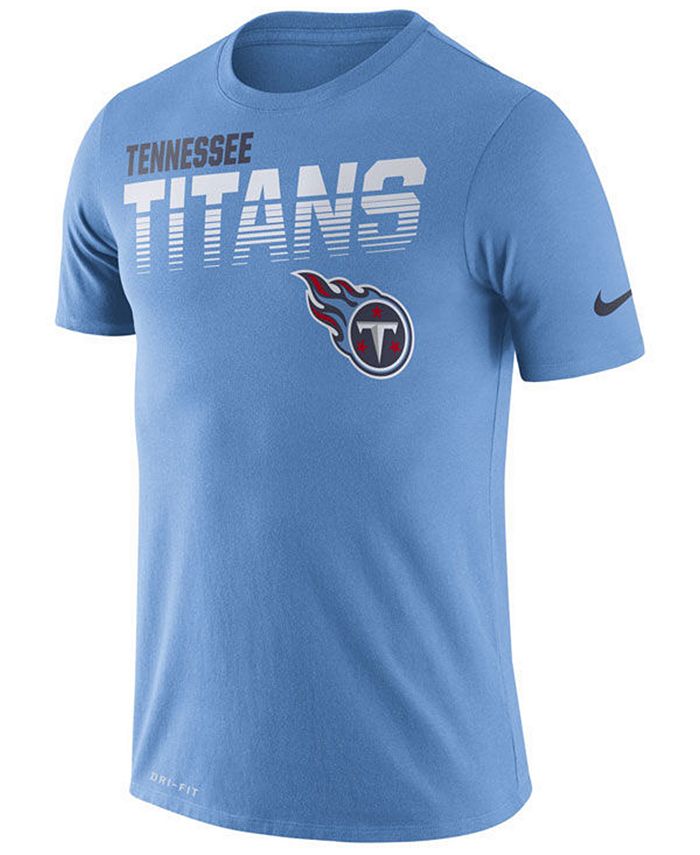 Nike Men's Tennessee Titans Sideline Legend Line of Scrimmage T-Shirt ...