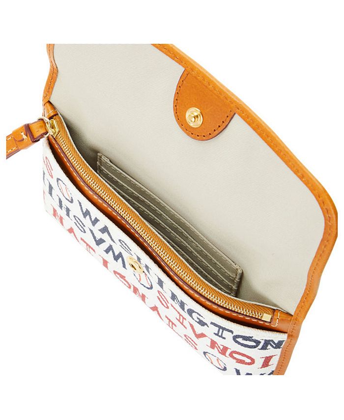 NWT DOONEY & BOURKE WRISTLET WALET MINT Logo Tan Beige main image 1