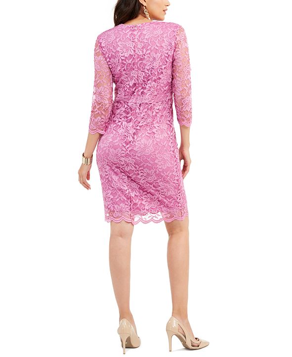 Thalia Sodi Lace Sheath Dress, Created for Macy's & Reviews - Dresses ...