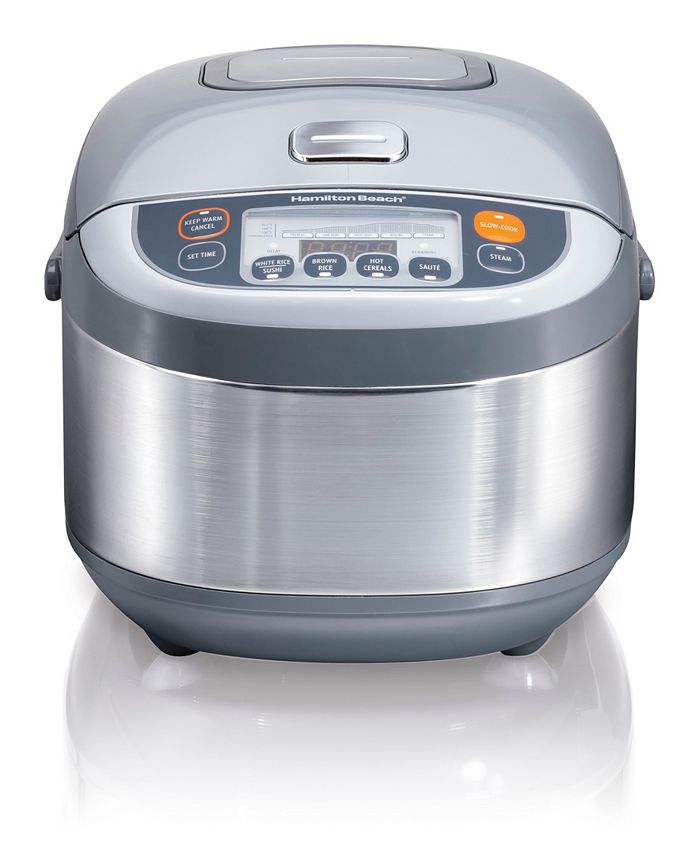 Hamilton Beach 16 Cup Rice Cooker And Food Steamer