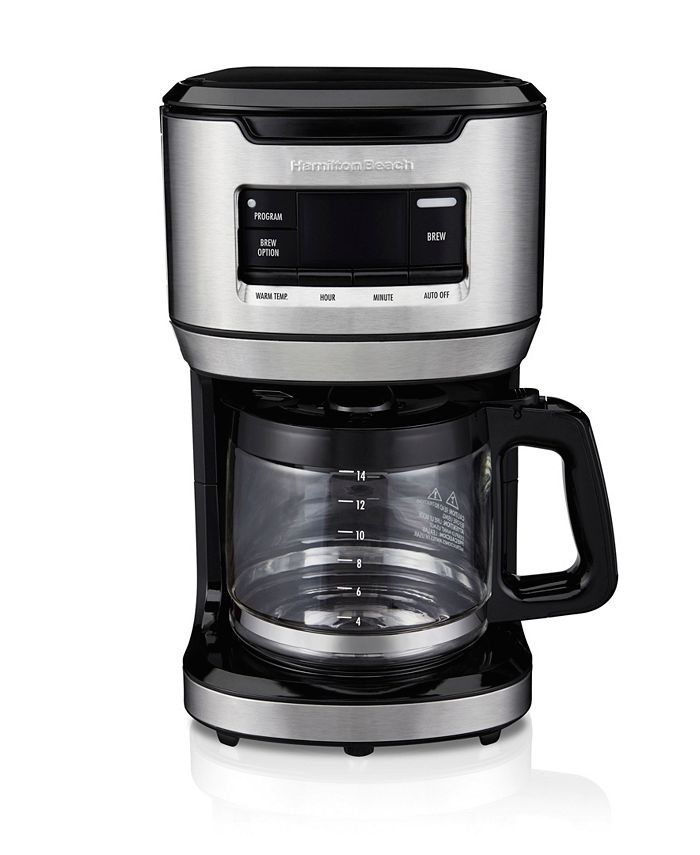 Hamilton Beach Programmable FrontFill Coffee Maker Macy's