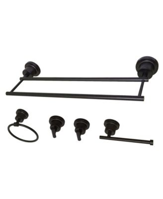 Kingston Brass - Concord Mondern 5-Pc. Bathroom Accessory Set in Oil Rubbed Bronze