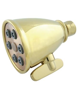 Kingston Brass Victorian Jet Spray Shower Head - Antique Brass Finish, Adjustable Flow - View #5