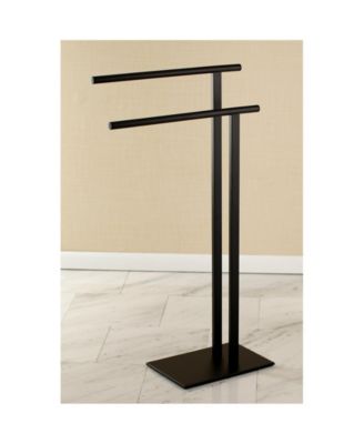 Double L Shape Pedestal Towel Holder