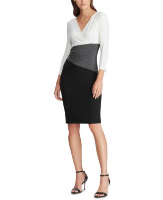 Ralph lauren color block dress deals