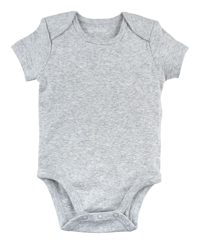 Mac & Moon Baby Boy and Girl 5-Pack Short Sleeve Bodysuits & Reviews ...