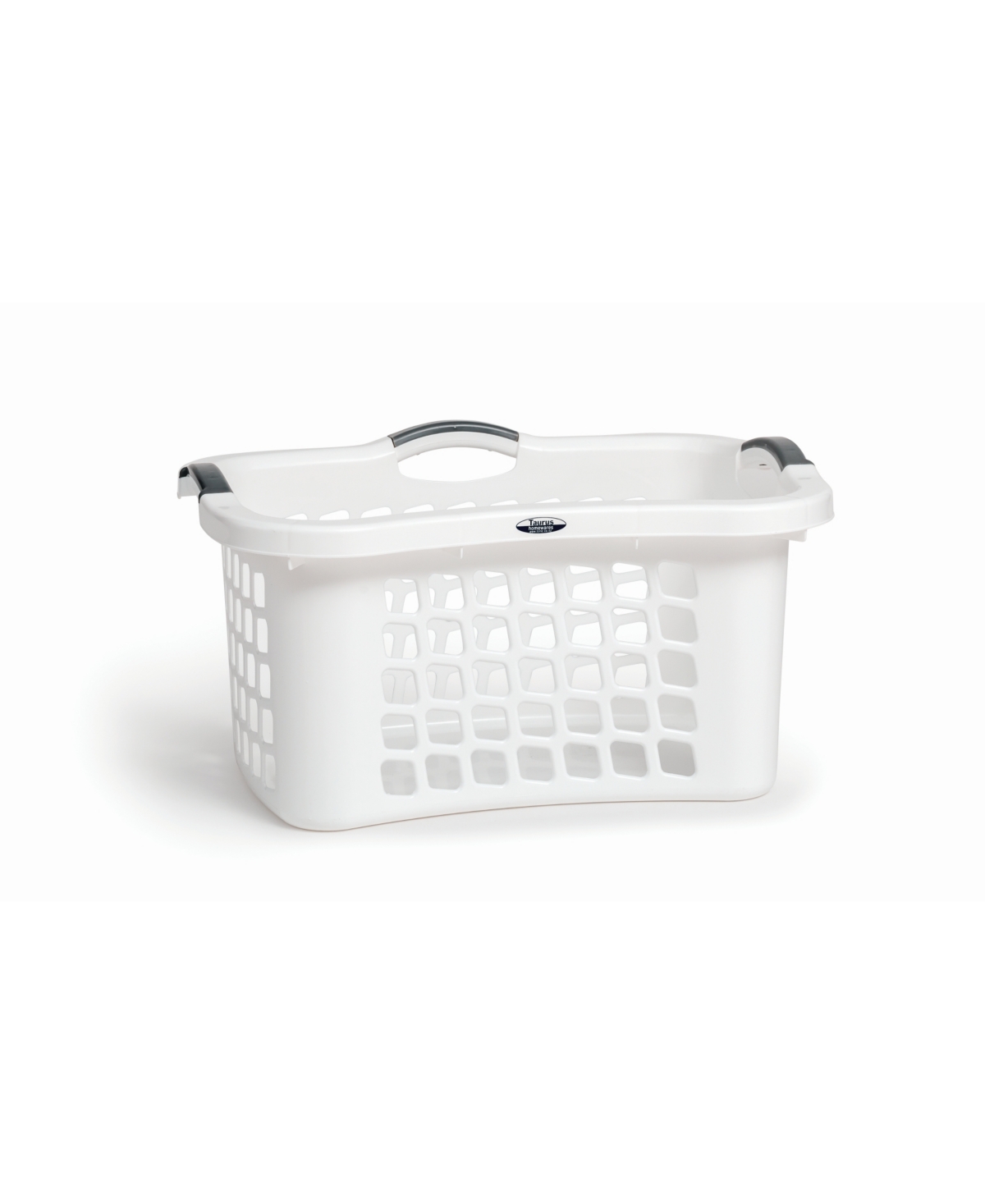 Comfort Grip Clothes Basket - White