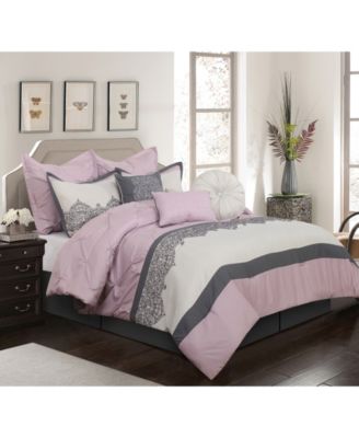 Claudette Comforter Set Bedding