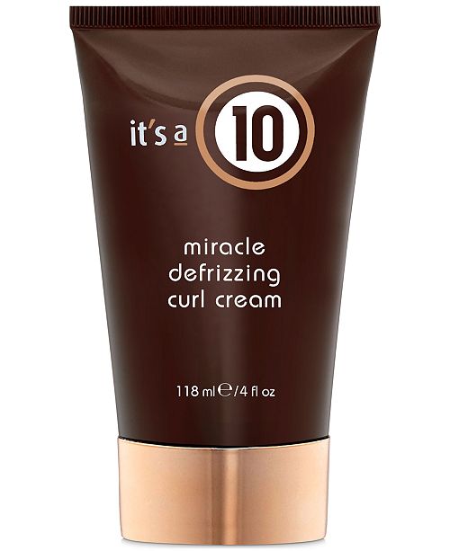 It S A 10 Miracle Defrizzing Curl Cream 4 Oz From Purebeauty