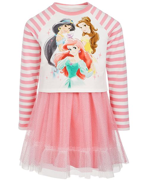 Disney Little Girls Princess Club Dress Reviews All Girls
