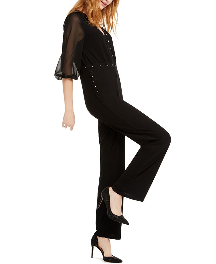 INC International Concepts INC Studded Jumpsuit, Created For Macy's ...