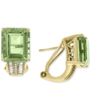 image of Effy Amethyst (7-3/4 ct. t.w.) & Diamond (1/6 ct. t.w.) in 14k Rose Gold(Also Available In Citrine and Green Quartz)