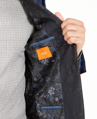 Tallia Men's Blue Velvet Dinner Jacket