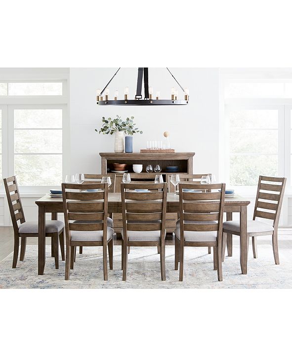 Furniture Mesa Expandable Dining Furniture Collection, Created for Macy&#39;s & Reviews - Furniture ...