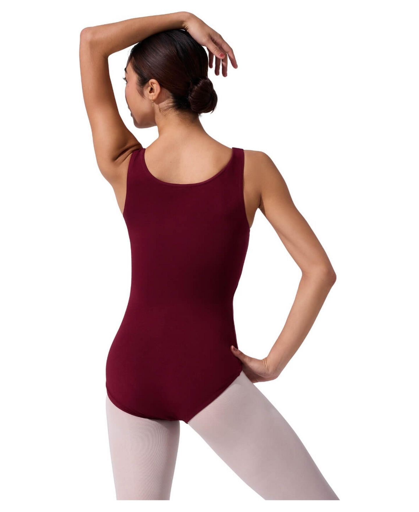 Женский топ Capezio High-Neck Tank Leotard, цвет: Розовый — фото 6