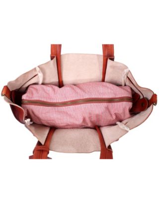 Women's Genuine Leather Sprout Land Tote Bag