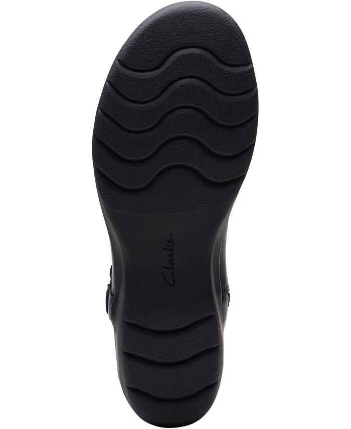 clarks women's cheyn lindie leather boots