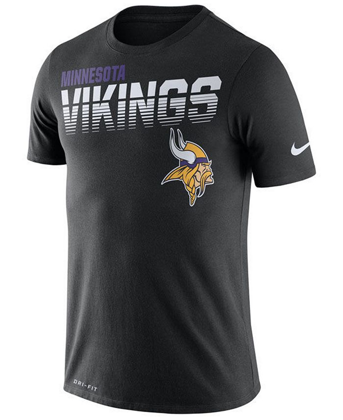 Nike Men's Minnesota Vikings Sideline Legend Line of Scrimmage T-Shirt ...