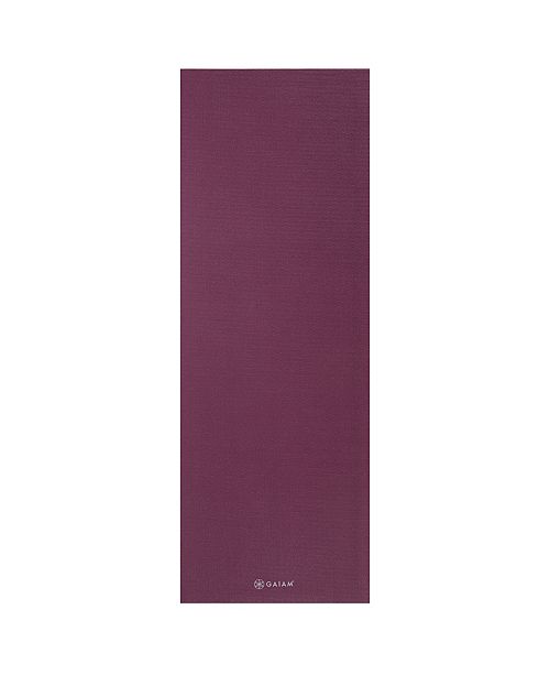 Gaiam Yoga Mat Mulberry Reviews Home Macy S