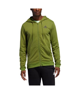 adidas men's french terry full zip hoodie