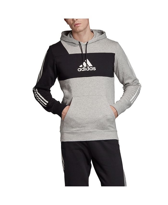 adidas Men's 3-Stripe Full Zip Hoodie & Reviews - Activewear - Men - Macy's