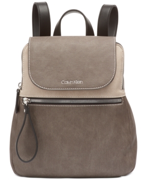 Calvin Klein Signature Elaine Backpack Reviews Handbags Accessories Macy's  