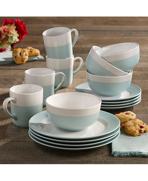 Jay Imports Serene 16Pc Dinnerware Set & Reviews Dinnerware Dining