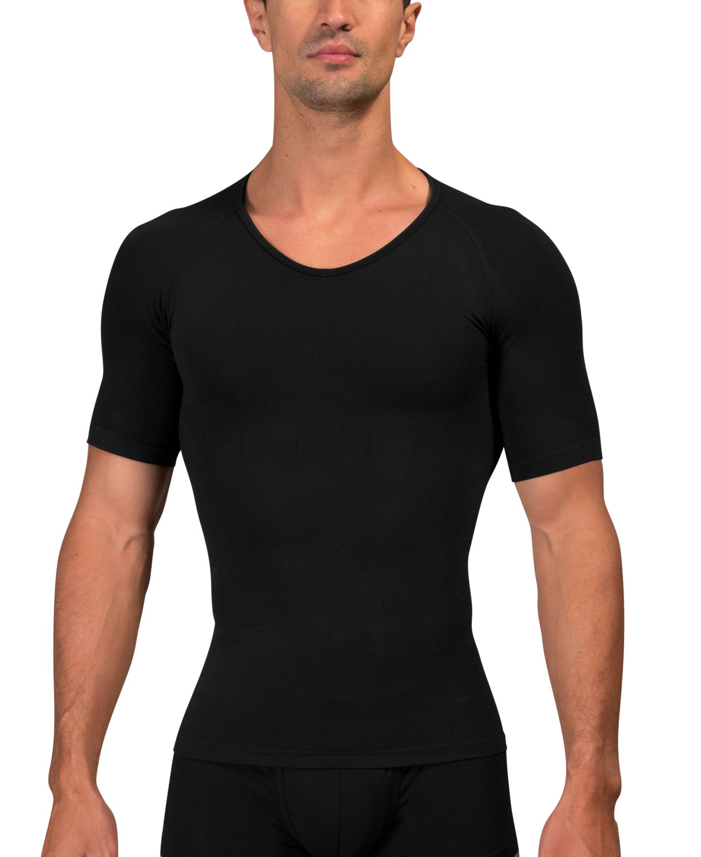 Мужская футболка Rounderbum Seamless Compression, цвет: Чёрный — фото 1