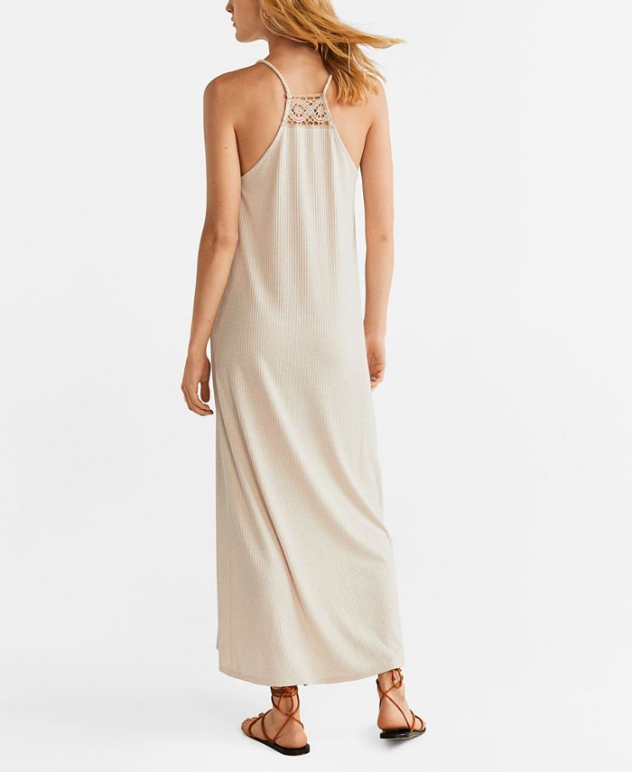 MANGO Ribbed Jersey Dress Macy's