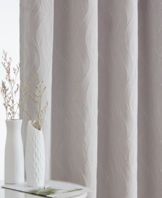 Camden Fashion 100% Blackout 2 Layer Winter Heat Blocking Thermal Insulated Energy Savings Window Curtain Drapery Grommet Panels for Office & Bedroom, Set of 2