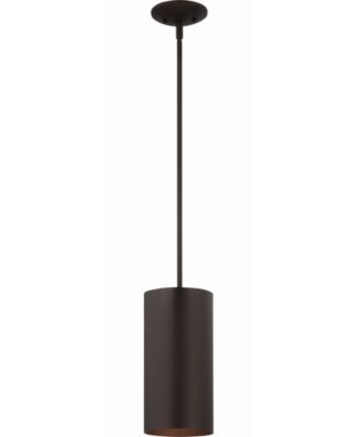 1-Light Cylinder Mini Pendant