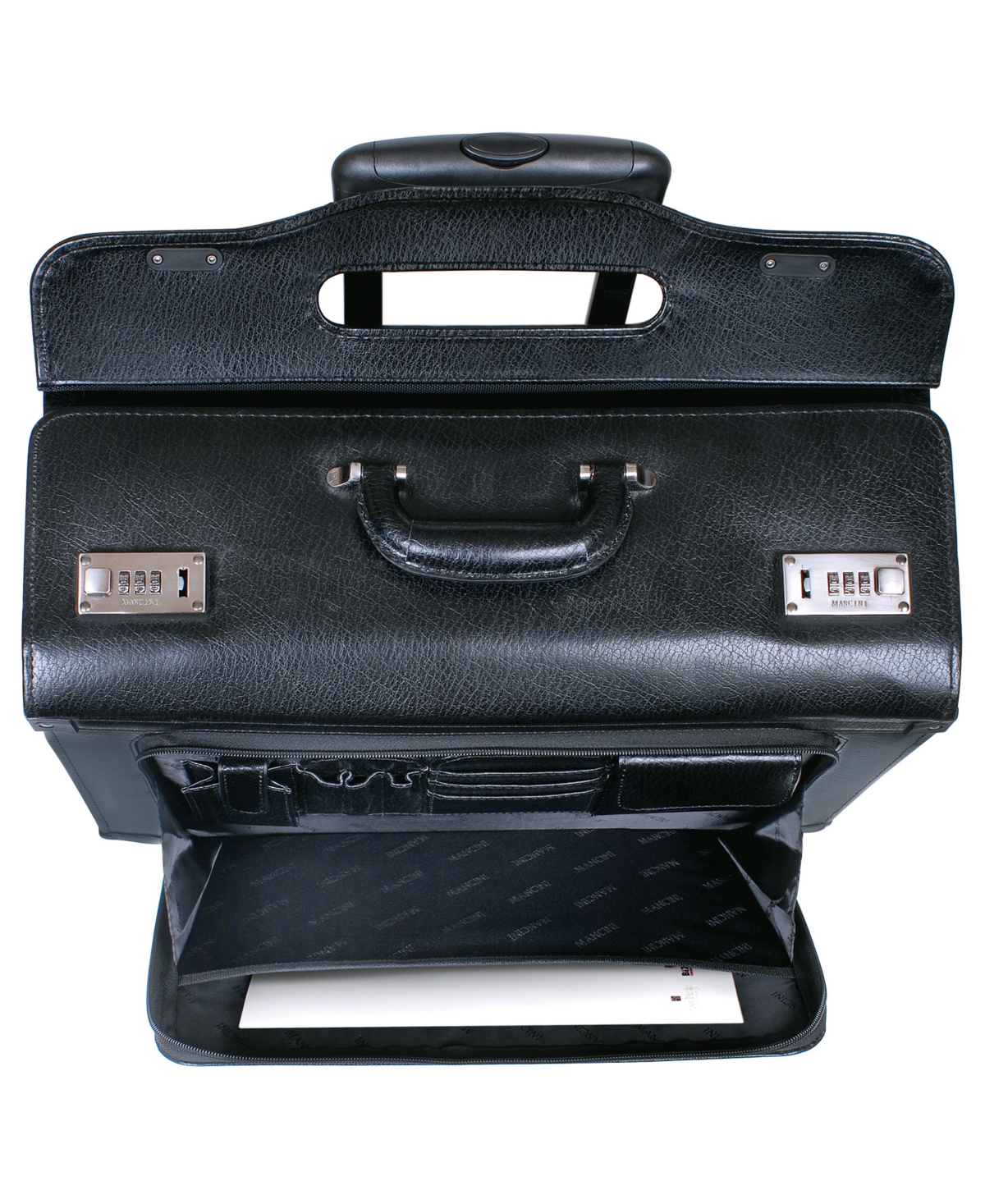 Mancini Business Collection Wheeled Laptop Catalog Case