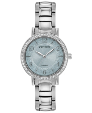 image of Citizen Women-s Quartz Stainless Steel Bracelet Watch 31mm