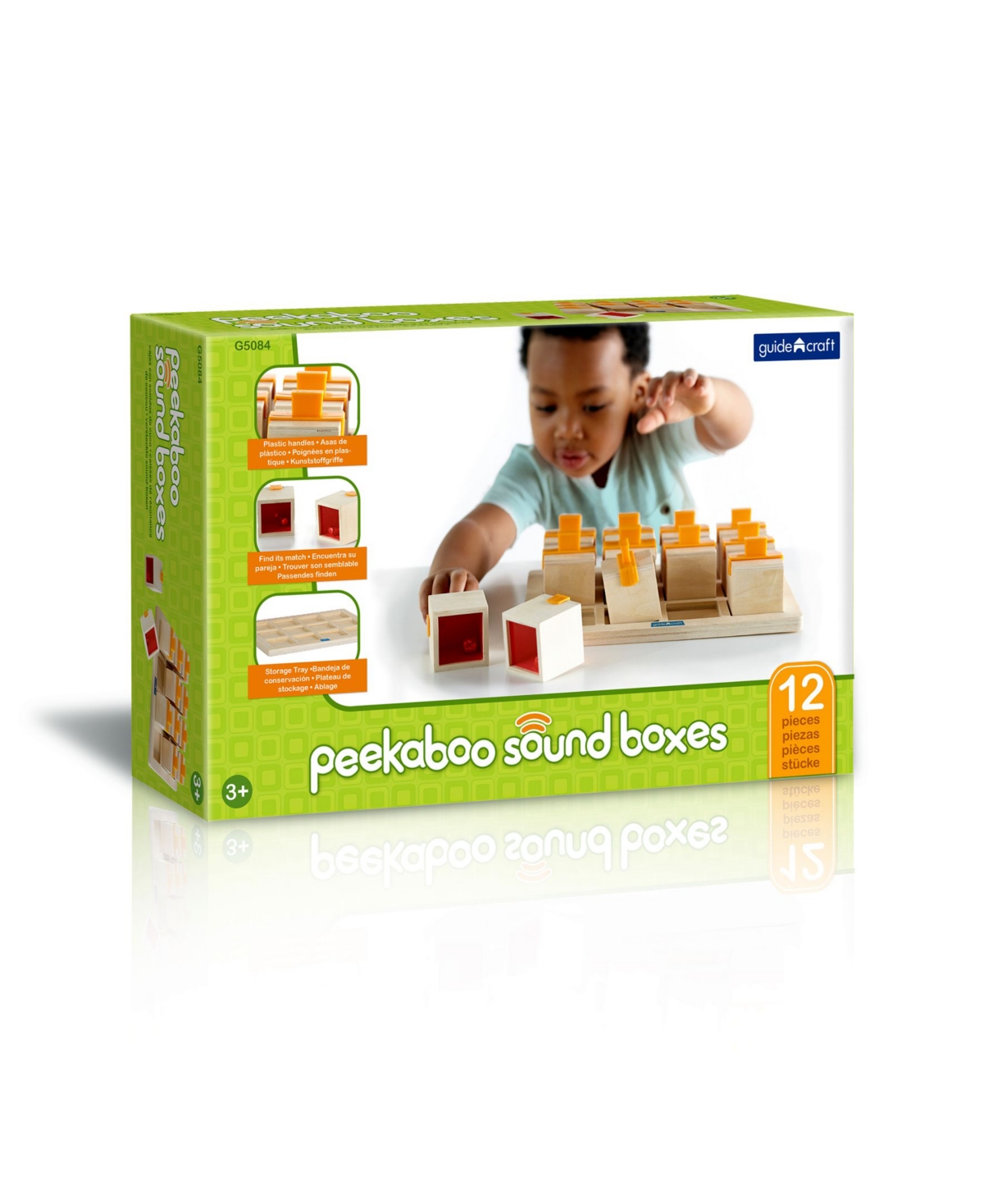 Shop Guidecraft, Inc Guidecraft Peekaboo Sound Boxes In Multi-color