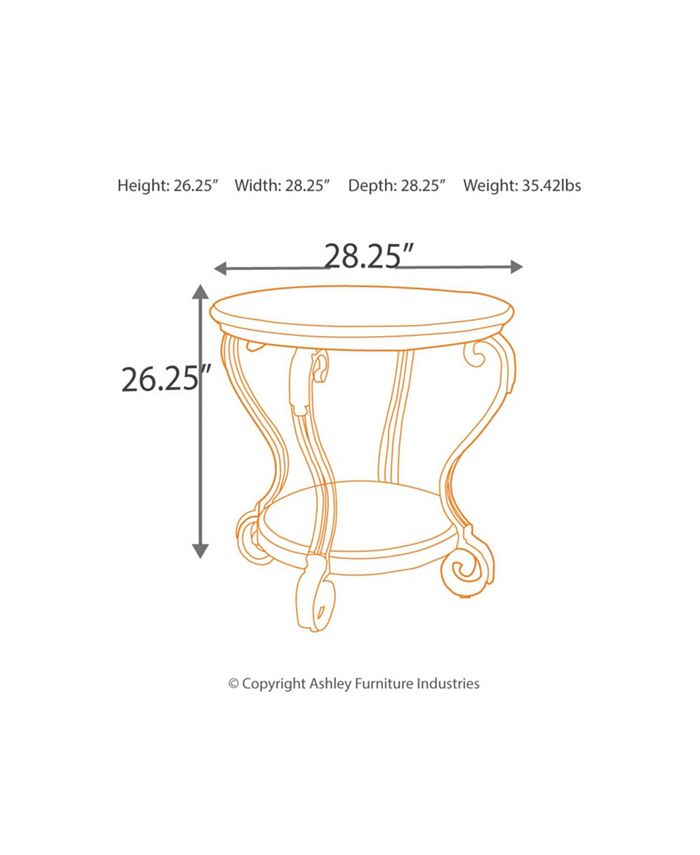 Signature Design By Ashley Ashley Furniture Nestor End Table Macy's