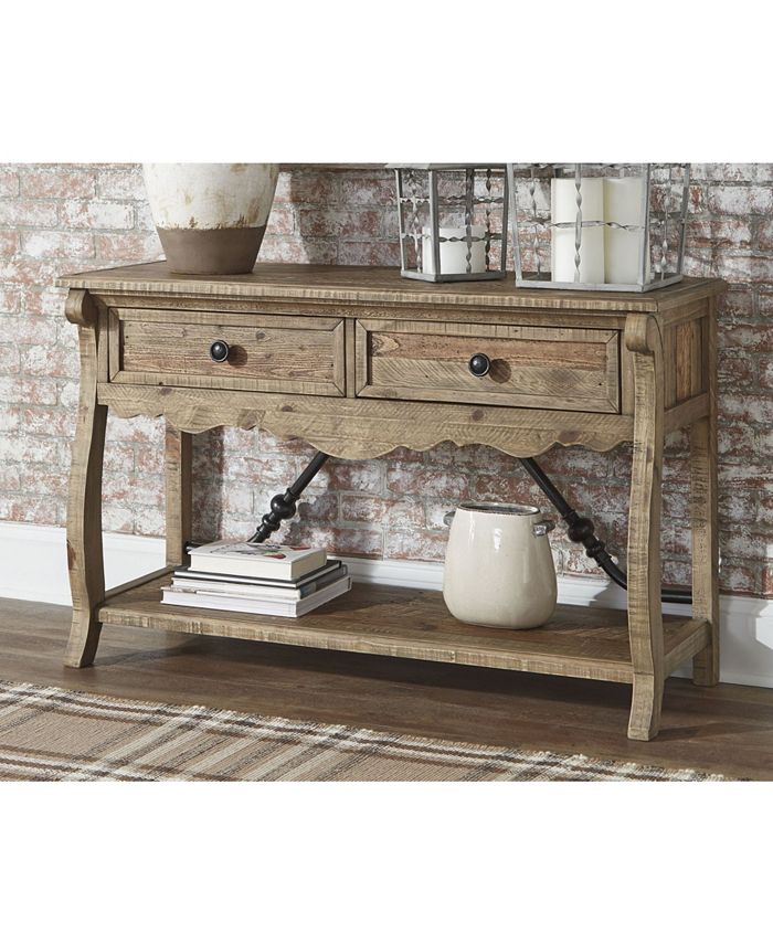 Signature Design By Ashley Ashley Furniture Dazzelton Sofa Table Macy's