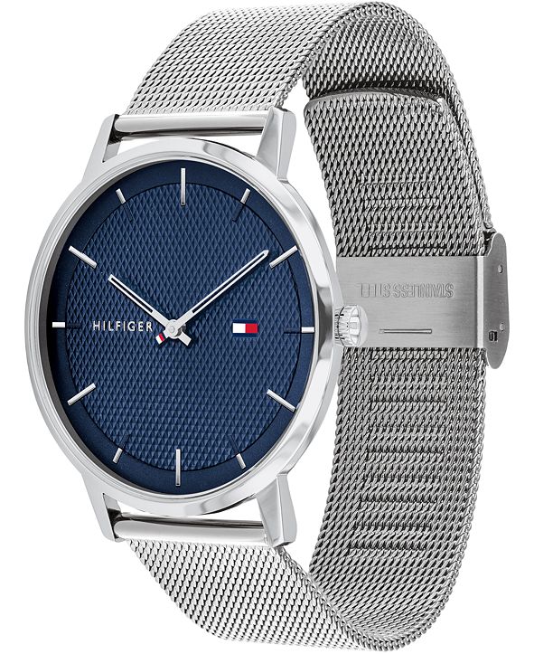hilfiger mesh watch