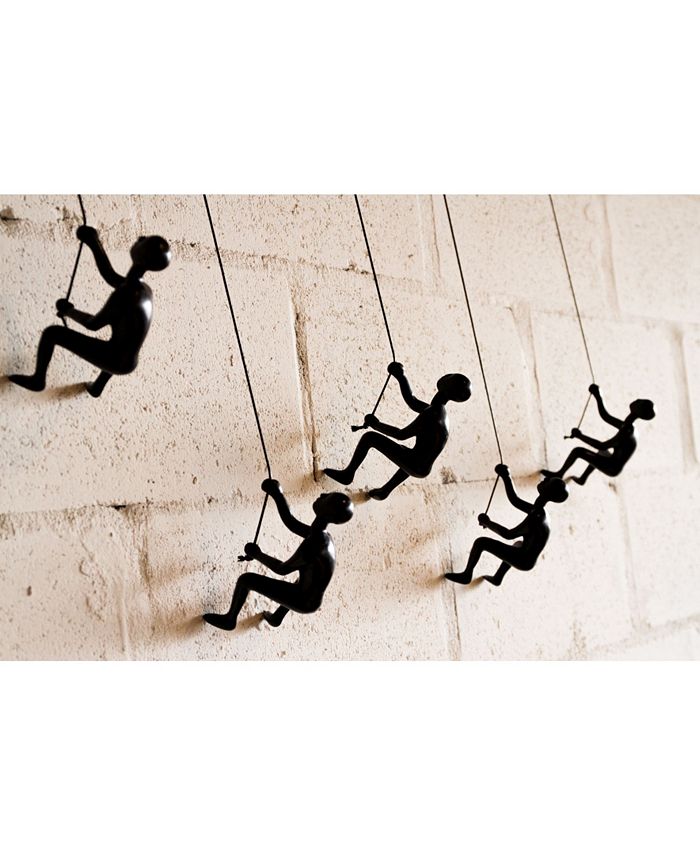 Climbing Man Wall Art Set of 5 Macy's