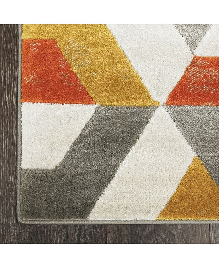 Trina Turk Tanja Modern Ivory 5'2" x 7'2" Area Rug Macy's