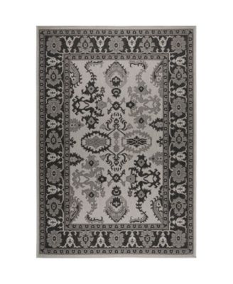 Patio Country Ayana Gray 5'2" x 7'2" Area Rug