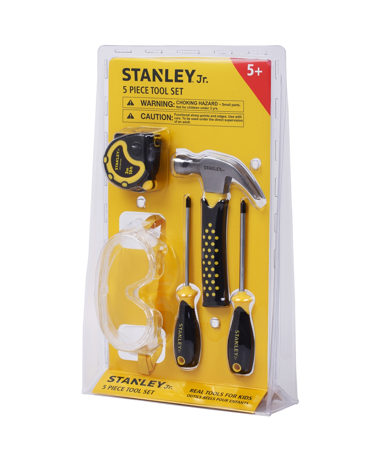 Stanley Jr. 5 Pieces Tool Set In Black
