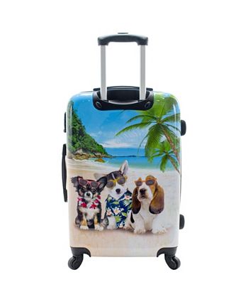 Chariot top luggage dog