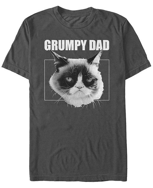 Grumpy Cat Men S Grumpy Dad Short Sleeve T Shirt Reviews T