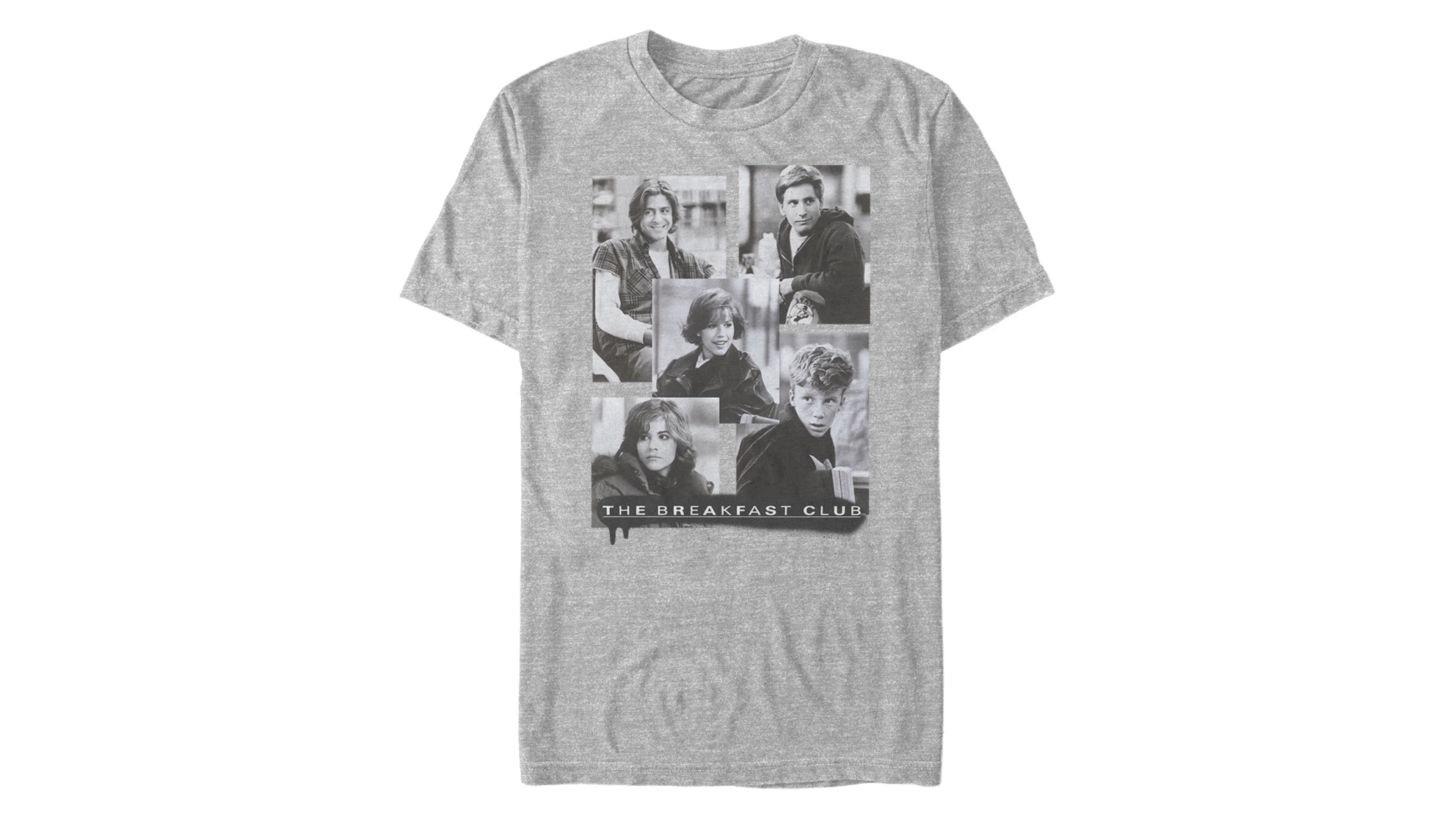 The Breakfast Club Men's Character Photos Short Sleeve T-Shirt