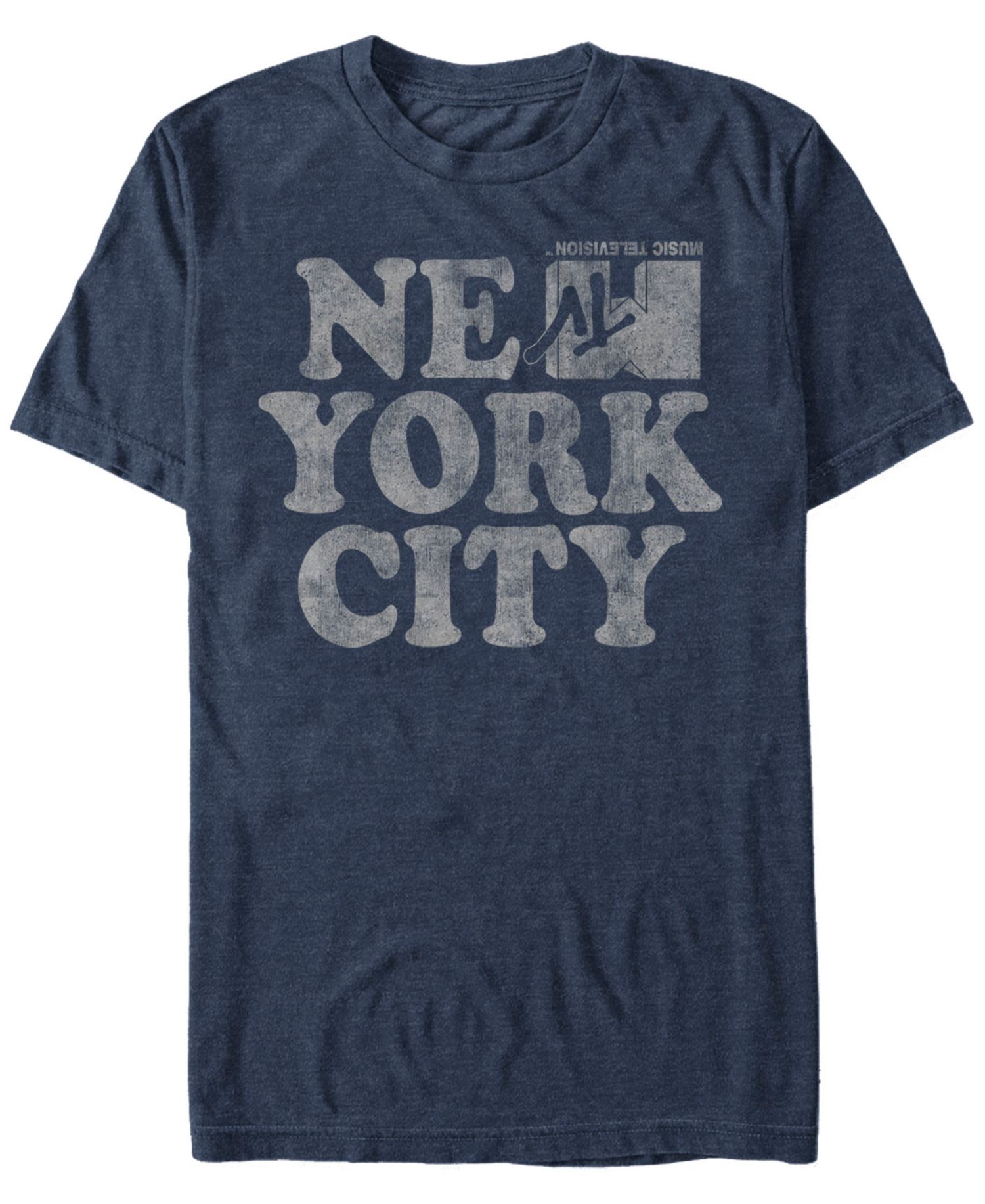 MTV Men's New York City Logo Short Sleeve T-Shirts