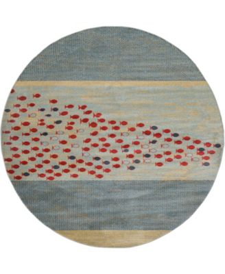 Bayshore Home Ojas Oja1 Light Blue Area Rug Collection