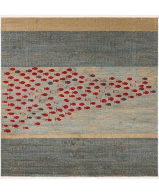 Bayshore Home Ojas Oja1 Light Blue Area Rug Collection