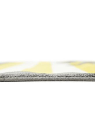 Bayshore Home Politan Pol5 Gray Area Rug Collection