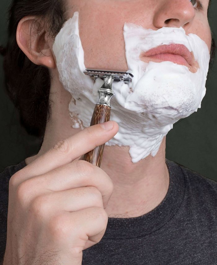 Wowe Lifestyle Safety Razor with Bamboo Handle - Macy's